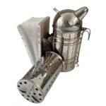 Afumator inox model european cu cilindru